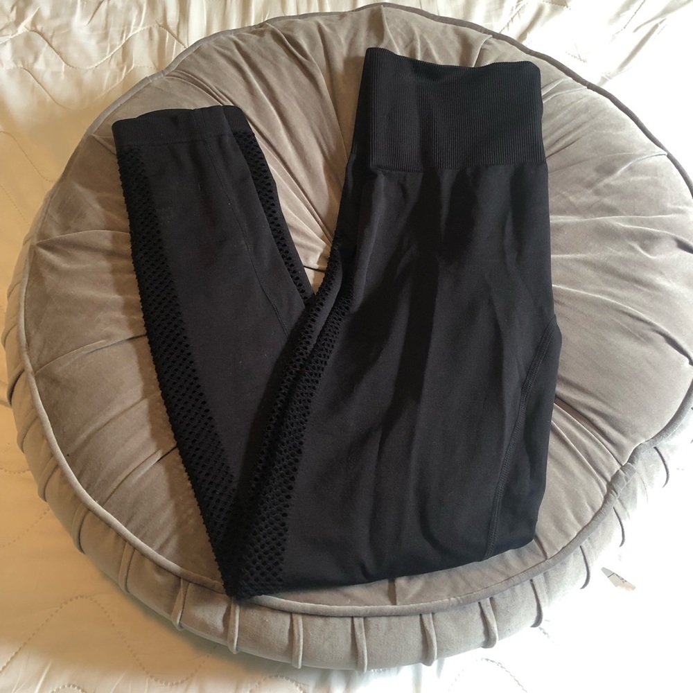 BLACK JOYLAB MESH SIDING HIGH RISE LEGGING